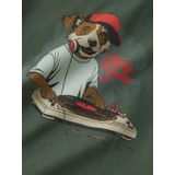 Name It - NMMNOVA LS NREG TOP BOX - T-shirt - Garden Topiary - Lange Mouwen - Regular Fit - Jersey