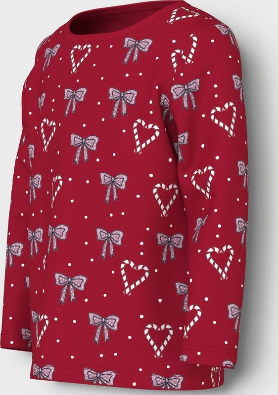 Top - Kerst - Lange Mouwen - Jersey - Regular Fit