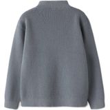 Gebreide Trui - Halve Rits - Hoge Hals - Lange Mouwen - Regular Fit