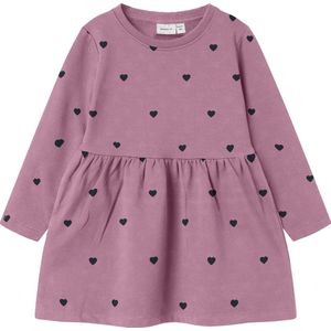 NAME IT - NMFDAVINA LS SWEAT BRU DRESS NOOS - Jurk - Meisjes