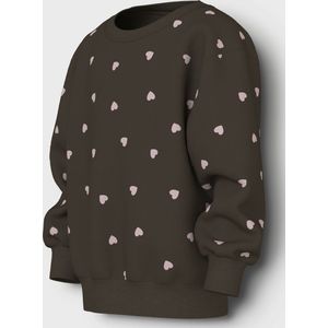 Name It - NMFNEHEART NREG SWEAT - Sweatshirt - Delicioso - Lange Mouwen