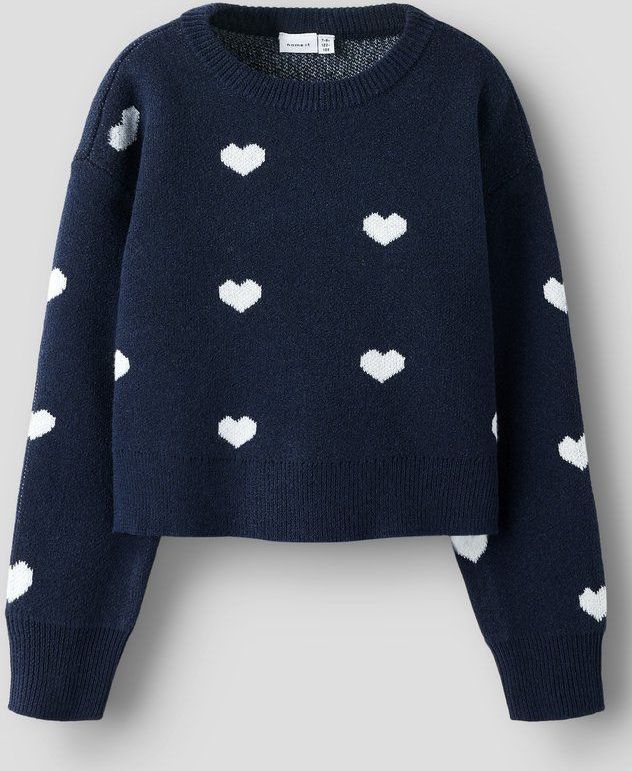 Gebreide Trui - Lange Mouwen - Ronde Hals - Regular Fit