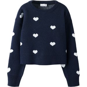 Gebreide Trui - Lange Mouwen - Ronde Hals - Regular Fit