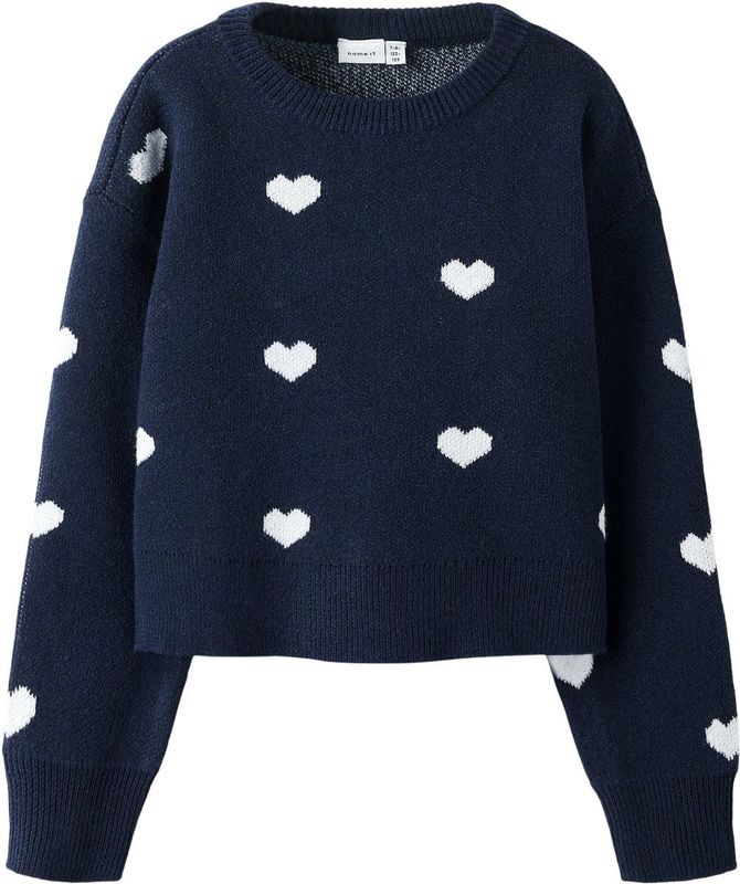 Gebreide Trui - Lange Mouwen - Ronde Hals - Regular Fit