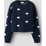 Gebreide Trui - Lange Mouwen - Platgebreid - Regular Fit