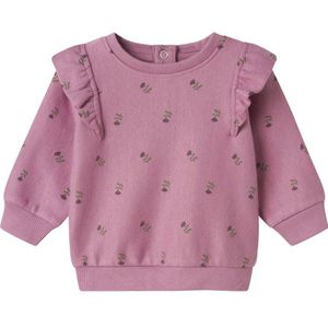 NAME IT - BABY Sweater - Zacht Sweatstof - Lange Mouwen - Ronde Hals