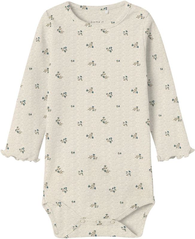 NAME IT - Romper - Lange Mouwen - Ronde Hals - 100% Katoen