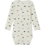 NAME IT BABY - Romper - Lange Mouwen - Ronde Hals - Katoen met Elastaan