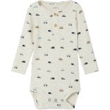 NAME IT BABY - Romper - Lange Mouwen - Ronde Hals - Katoen met Elastaan