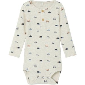 NAME IT BABY - Romper - Lange Mouwen - Ronde Hals - Katoen met Elastaan