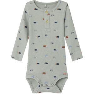 NAME IT - Romper - Lange Mouwen - Ronde Hals - Katoen en Elastaan