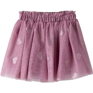 NAME IT - Rok - A-lijn - Hartjesprint