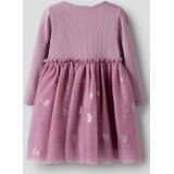 NAME IT - Jurk - A-lijn - Hartjesprint - Lange Mouwen