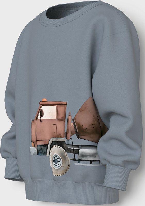 Name It - NMMNARINA LS NREG SWEAT - Sweatshirt - Tradewinds - Lange Mouwen