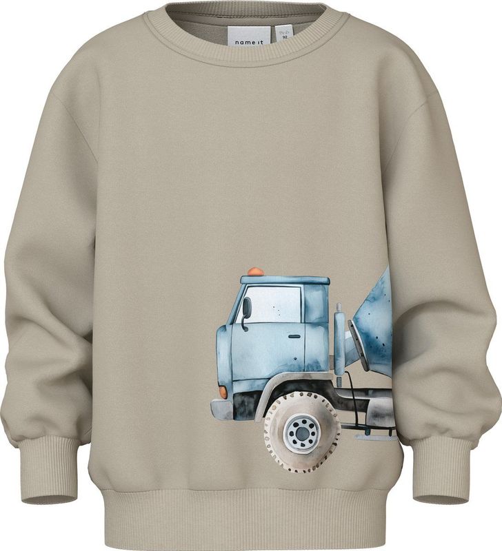 NAME IT - MINI - Sweater - Katoen - Ronde Hals - Lange Mouwen