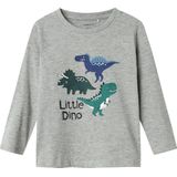 NAME IT MINI - Longsleeve - Grijs Melange