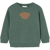 Name It - Peuter Sweater - Met Lange Mouwen - Ronde Hals - Borstprint