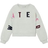 NAME IT - NKFPLILJE LS SHORT LOOSE SWEAT BRU - Meisjes - Sweatshirt