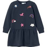 NAME IT - Jurk - A-lijn - Zacht Katoen - Lange Mouwen