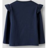 Biologisch Katoen - Top - Lange Mouwen - Glitterprint - Regular Fit