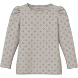 Top - Regular Fit - Lange Mouwen - Ribgebreid - All-over Print