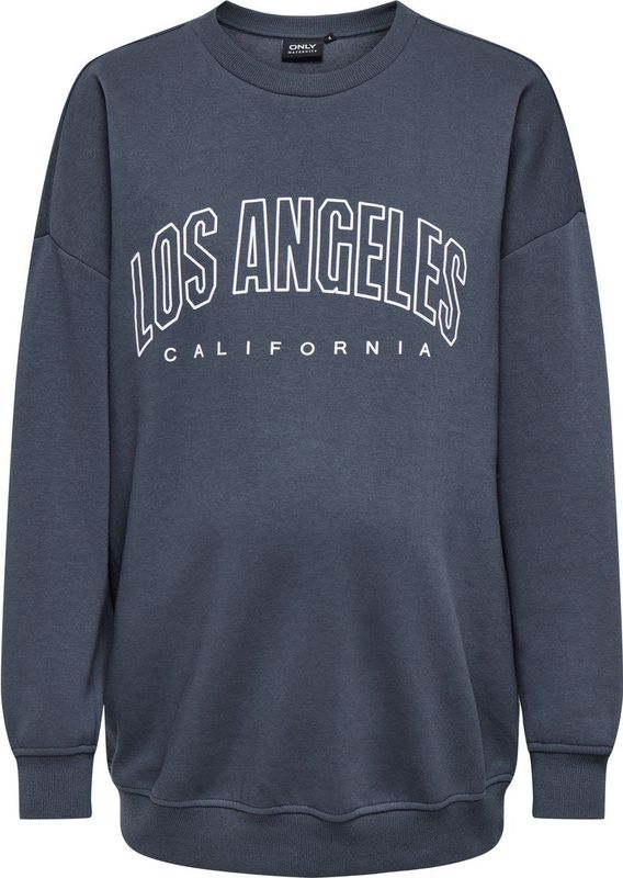 ONLY MATERNITY - Zwangerschaps Sweater - Grijsblauw