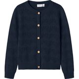 Vest - Lange Mouwen - Gebreid - Knoopsluiting