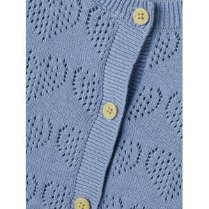 Vest - Lange Mouwen - Gebreid - Knoopsluiting