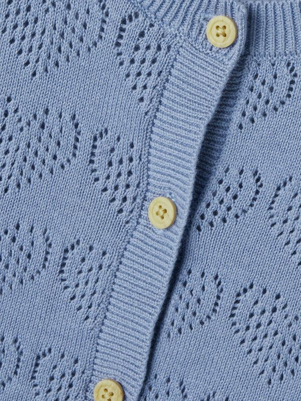 Vest - Lange Mouwen - Gebreid - Knoopsluiting