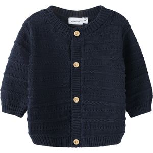 NAME IT - Vest - 100% Katoen - Lange Mouwen - Ronde Hals