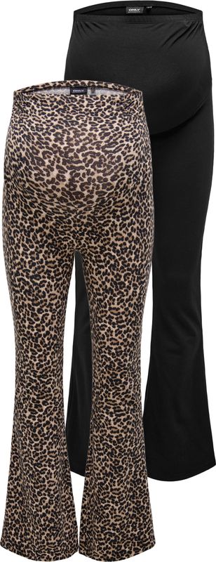 Legging - Zwart - Katoen - Flared Fit