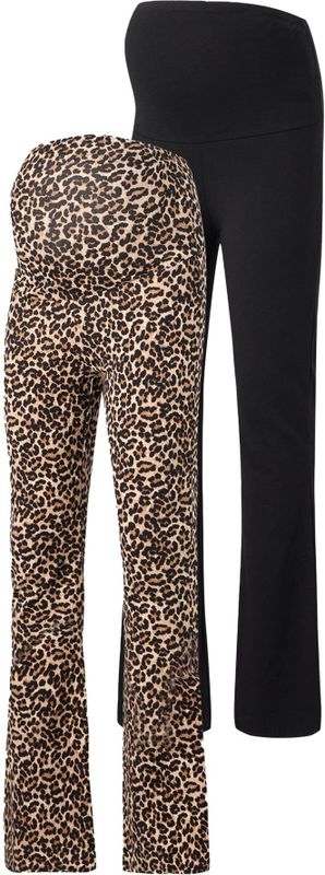 Legging - Zwart - Katoen - Flared Fit
