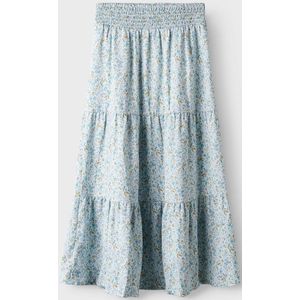 NAME IT - NKFJOLLY MAXI SKIRT - Meisjesrok - Gesmokt Detail - Geweven Stof