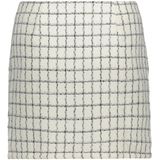 Vero Moda - Vmmiranda Short Boucle Skirt - Rok - Bright White/Black