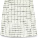 Vero Moda - Vmmiranda Short Boucle Skirt - Rok - Bright White/Black