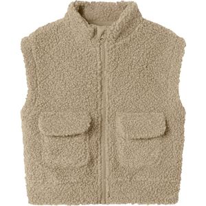 NAME IT KIDS - Teddy Gilet - Beige