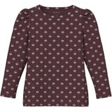 Top - Ribgebreid - Regular Fit - Lange Mouwen - All-over Print