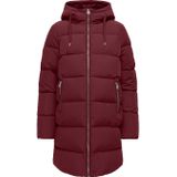 Olmdolly - Puffer Jas - Lang - Winddicht - Met Capuchon - Voorzakken met Ritssluiting