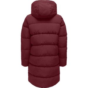 Olmdolly - Puffer Jas - Lang - Winddicht - Met Capuchon - Voorzakken met Ritssluiting