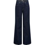 ONLY - ONLHOPE - Jeans - Donkerblauw - Wide Leg - High Waist