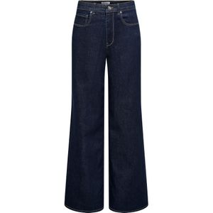 ONLY - ONLHOPE - Jeans - Donkerblauw - Wide Leg - High Waist