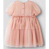 NAME IT - NMFLIBERTY SS TULLE DRESS - Meisjesjurk - Korte Mouwen - Regular Fit