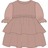 NAME IT - NMFLIBERTY SS TULLE DRESS - Meisjesjurk - Korte Mouwen - Regular Fit