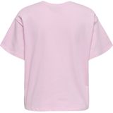Only - Onlzammy Tee Box - T-shirt - Pink Lady