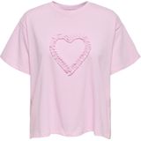 Only - Onlzammy Tee Box - T-shirt - Pink Lady