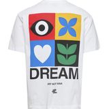 Only & Sons - onsfred giroud rlx ss tee - T-shirt - Wit