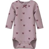 Biologisch Katoen - Romper - Ribgebreid - Lange Mouwen - All-over Print