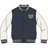 NAME IT - NBMRobinson - Sweatvest - Marine/Wit