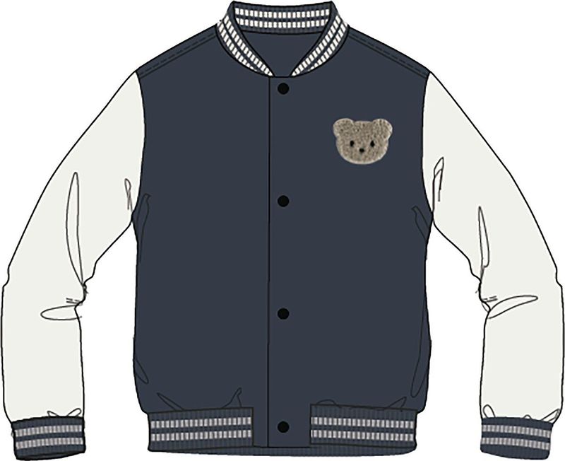 NAME IT - NBMRobinson - Sweatvest - Marine/Wit