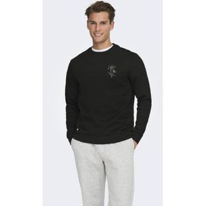 ONLY & SONS - ONSCHASE - Sweater - Zwart